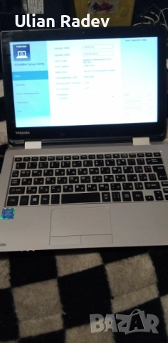 Лаптоп toshiba 