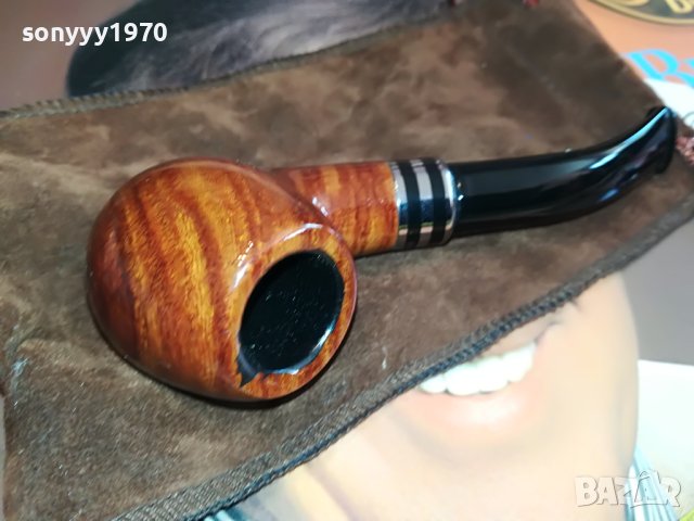 ЛУКСОЗНА ЛУЛА-ГЛАНЦ С ЛОГО И КЕЙС ОТ ПЛЮШ 1204231724, снимка 7 - Лули - 40349123