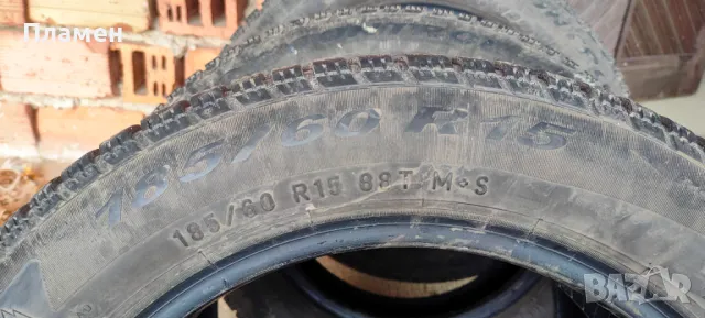 Зимни гуми 185/60/15, снимка 6 - Гуми и джанти - 49773807