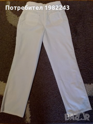 Продавам бял Дамски панталон, снимка 2 - Панталони - 29119502