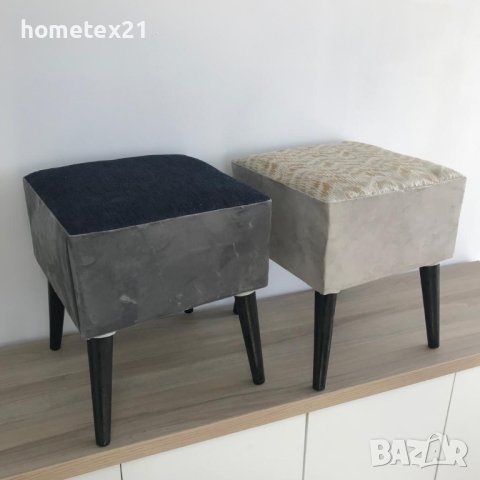 Тапицирани табуретки от 59лв за брой, снимка 5 - Столове - 42454795