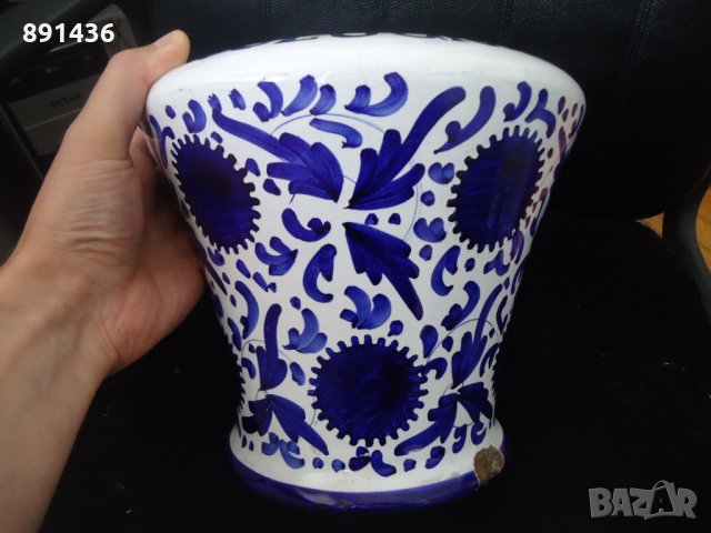 Стара оригинална италианска саксия или ваза  FABBRI