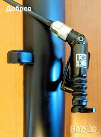 Вилка карбон RS1 RockShox 29", ход 110mm, Push Remote с Gate control, Rebound, с вкл. ос и команда, снимка 2 - Части за велосипеди - 52469478