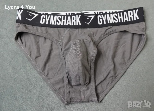 Gymshark XL мъжки спортни памучни слипове, снимка 2 - Бельо - 49250662