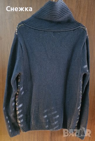 Уникалн мъжки пуловер, снимка 2 - Пуловери - 42862120