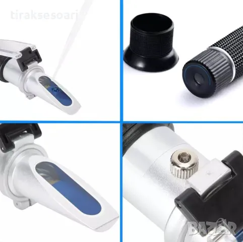 Рефрактометър Тестер за Антифриз Електролит на акумулатори Течност за Чистачки, снимка 3 - Аксесоари и консумативи - 48644366