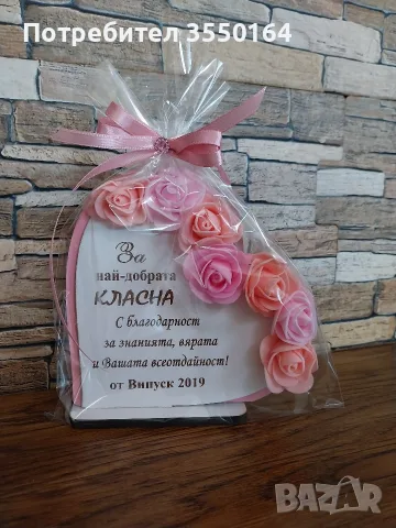 Плакет сърце с рози, снимка 16 - Декорация за дома - 53277078