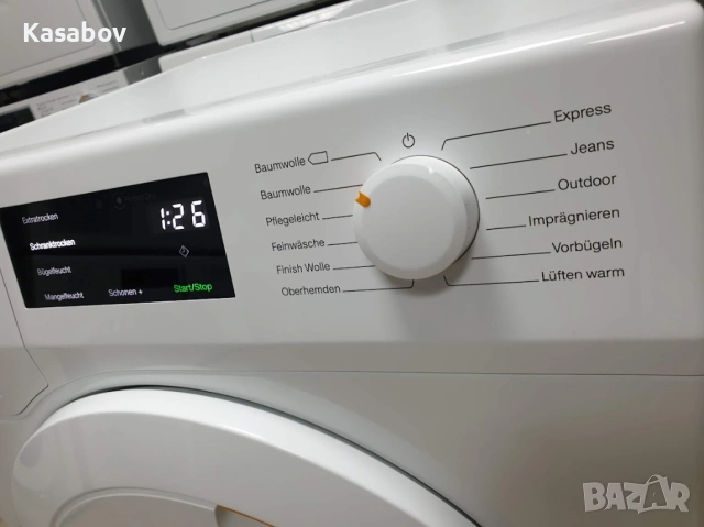 Сушилня Miele T1 - Термопомпа - Подсветка -12м Гаранция Миеле, снимка 3 - Сушилни - 54103766