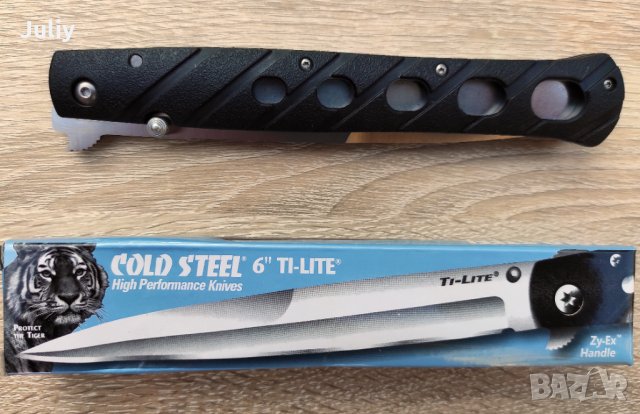 Нож Cold Steel Ti-Lite 6", Zytel, снимка 2 - Ножове - 33904045
