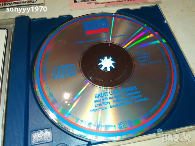 GREAT LOVE STORIES CD-MADE IN WEST GERMANY 3112242211, снимка 2 - CD дискове - 48507862