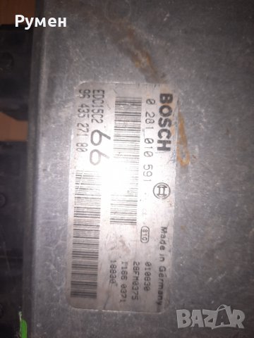 ECU ENGINE CONTROLLER CITROEN PEUGEOT FIAT 2.0 HDI BOSCH 0 281 010 591, снимка 1 - Части - 38758663