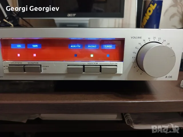 Усилвател ONKYO A-06, снимка 2 - Ресийвъри, усилватели, смесителни пултове - 55943977