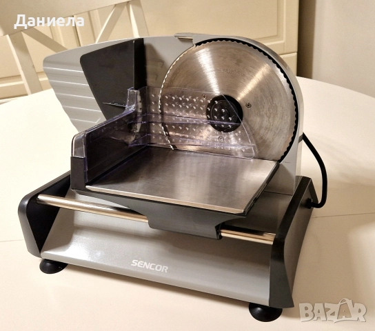 Колбасорезачка, машина за рязане на мезета Sencor, снимка 9 - Други - 52809652