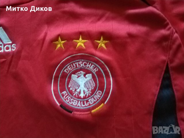 Тениска Германия Адидас 2006-08 гости №13 Михаел Балак размер ХЛ, снимка 4 - Футбол - 33726291