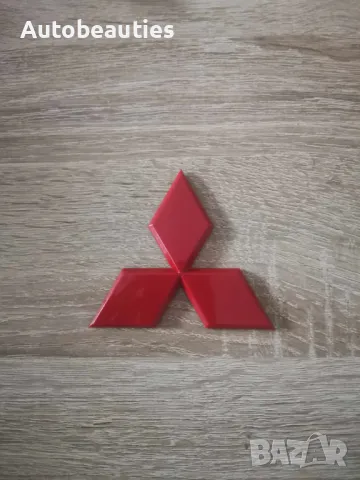 червено лого Mitsubishi 9.5 см