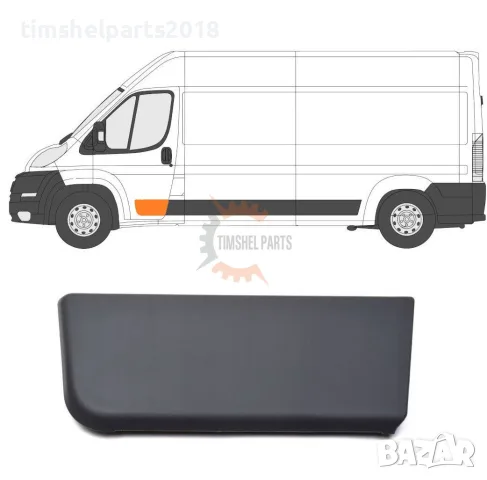 Декоративна лайстна предна врата  JUMPER /  BOXER / FIAT DUCATO след 2006 год. - Шофьорска Страна