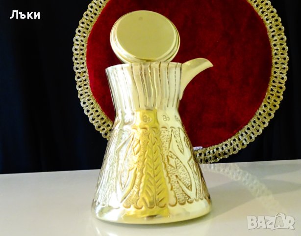 Джезве с капак,кана,бронз. , снимка 6 - Антикварни и старинни предмети - 40700902