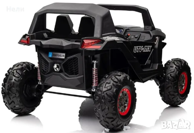 Двуместен акумулаторен джип Super Star 24V батерия, снимка 8 - Детски велосипеди, триколки и коли - 48292924