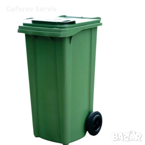 Пластмасови кофи за смет на колела 120 л и 240 л - устойчиви, с капак и отлична цена!