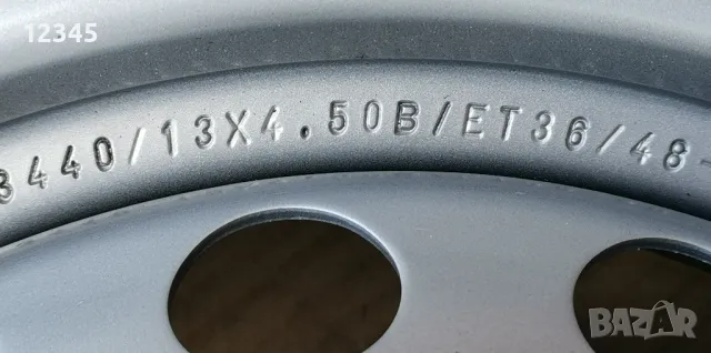 13’’4x100 originalni za renault 13”4х100 оригинални за рено-№429, снимка 6 - Гуми и джанти - 49891258