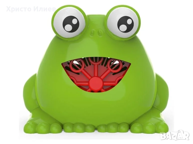 Машина за балончета сапунени мехури и разтвор за балончета Жаба, снимка 2 - Други - 52233039