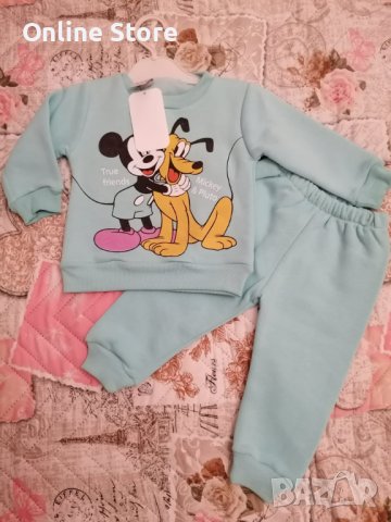 Детски комплект от 2 части Mickey Mouse, снимка 1 - Комплекти за бебе - 42683326