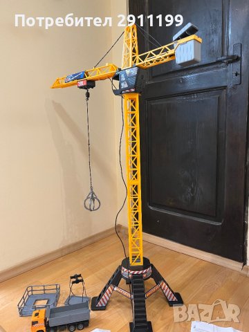 Голям детски кран, снимка 4 - Коли, камиони, мотори, писти - 42834337