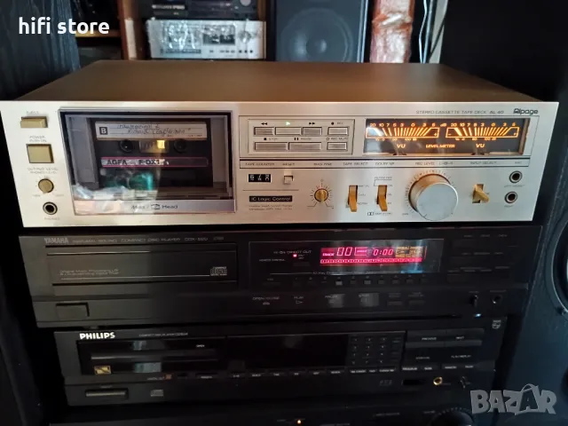 Alpage Stereo Cassette  Deck AL-40, снимка 10 - Декове - 49653765