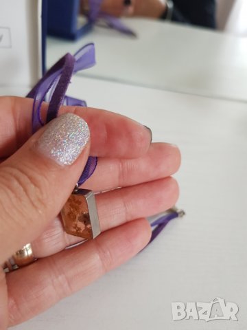 Колие със сребърна висулка , снимка 2 - Колиета, медальони, синджири - 29878778