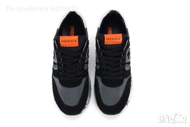 Нови мъжки маратонки с кутия PREMIATA grey, снимка 5 - Маратонки - 51736900