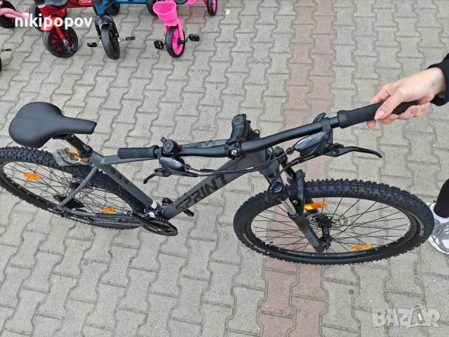 Промо велосипед 29" Sprint APOLON сив, снимка 6 - Велосипеди - 56079637