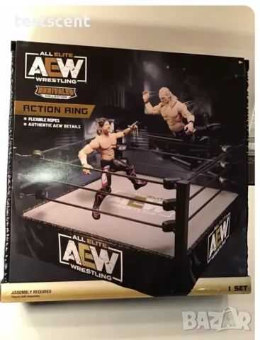 Ринг за играчки AEW All Elite Wrestling Jazwares Wrestling ring кеч игра, снимка 3 - Други игри - 48170757