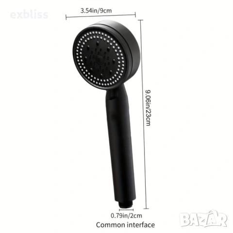 Душ слушалка с високо налягане и 5 функции, снимка 8 - Други - 53356225