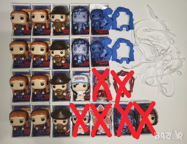 Kinder Joy Stranger things фигурки