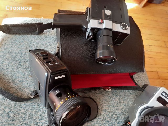 Кинокамери 8 mm  Nizo ,BAUER,QUARTZ, снимка 4 - Камери - 35345693