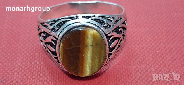 Сребърен пръстен , снимка 6 - Пръстени - 54253661