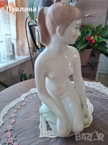Унгарска порцеланова фигура, снимка 4 - Декорация за дома - 49084057