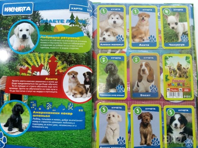 Албум с карти "Любими мъничета" Пикадили, снимка 2 - Колекции - 38709028