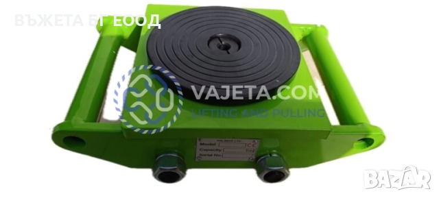 Товарна количка с въртящ център и теглич, снимка 3 - Други машини и части - 33095732