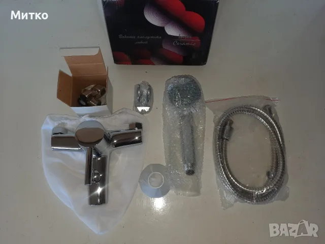 Нов смесител за вана и душ на Интер Керамик хотелска серия комплект Inter Ceramic, снимка 2 - Смесители - 55920191