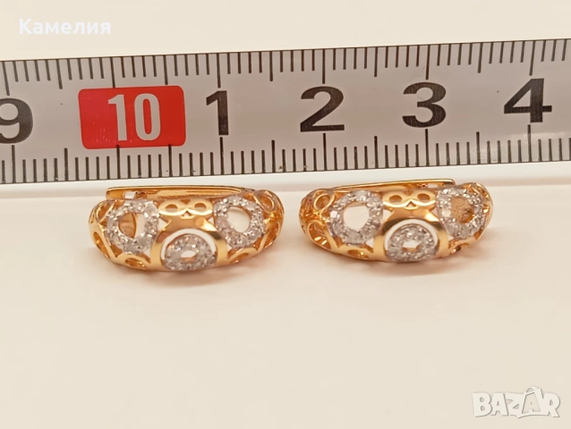 Руско злато , снимка 3 - Обеци - 52803427