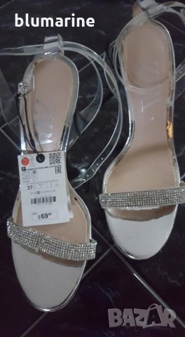 Лъскви дамски сандали 1, снимка 3 - Сандали - 29640986