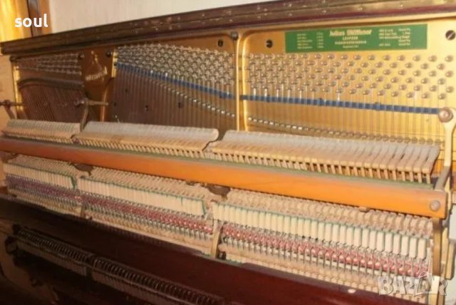 пиано Julius Blüthner, снимка 3 - Пиана - 44472016