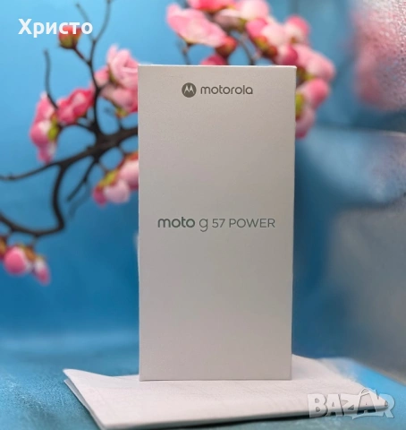 НОВ!!! Motorola Moto g57 Power, 12GB RAM, 256GB, 5G, Green, снимка 2 - Motorola - 54292927