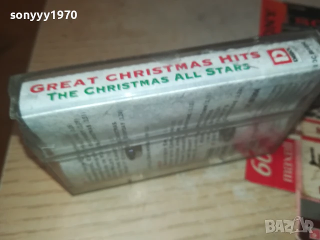 GREAT CHRISTMAS HITS-MADE IN HOLLAND-ORIGINAL TAPE 0308251815, снимка 10 - Аудио касети - 51238029
