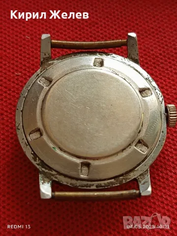Стар механичен часовник мъжки ПОЛЕТ СССР 17 камъка за ремонт части КОЛЕКЦИЯ 48038, снимка 7 - Антикварни и старинни предмети - 50149267