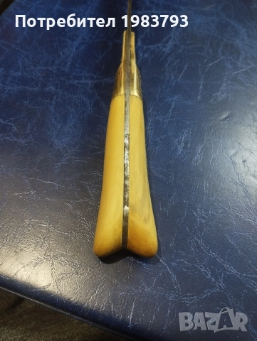 Стар красив майсторски ловен нож., снимка 3 - Ножове - 54238435