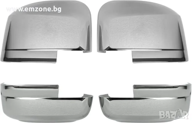 Хром Метални Капаци за огледала огледало VW Crafter 2018+, снимка 2 - Аксесоари и консумативи - 47860033