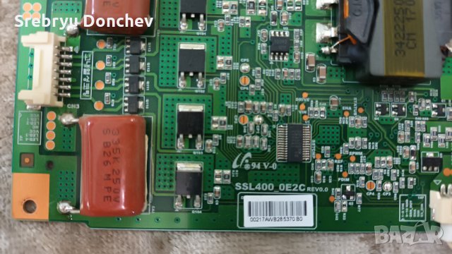 Toshiba 40RL838 със счупен екран V71A00022900/PE1014 V28A001328A1/JPN_S100FAPC2LV0.0/SSL400_0E2C, снимка 9 - Части и Платки - 35156739