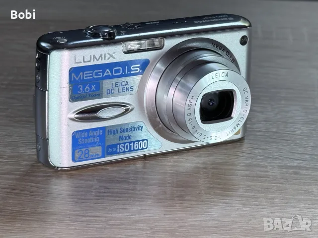 Panasonic LUMIX DMC-FX01 Y2K, снимка 15 - Фотоапарати - 55886206